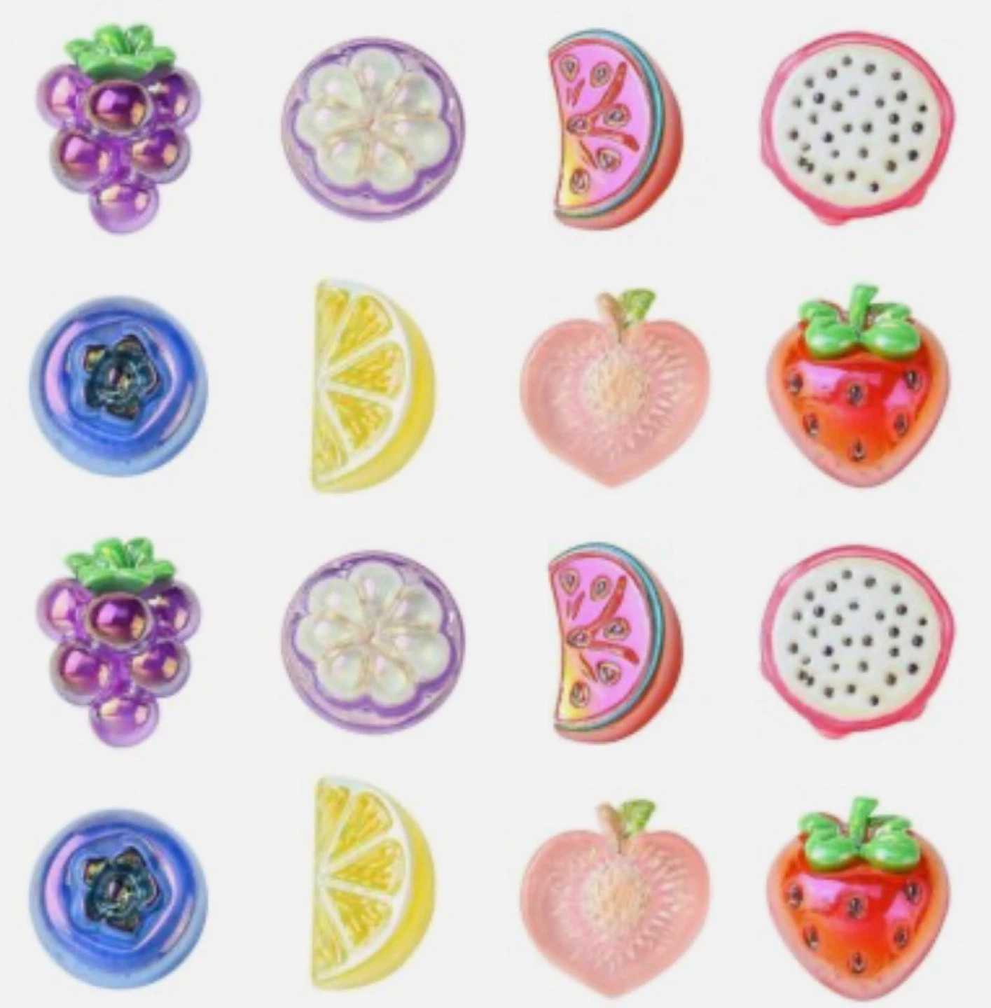 Cute Resin Fruits (40 pieces) New✨ - photo 4