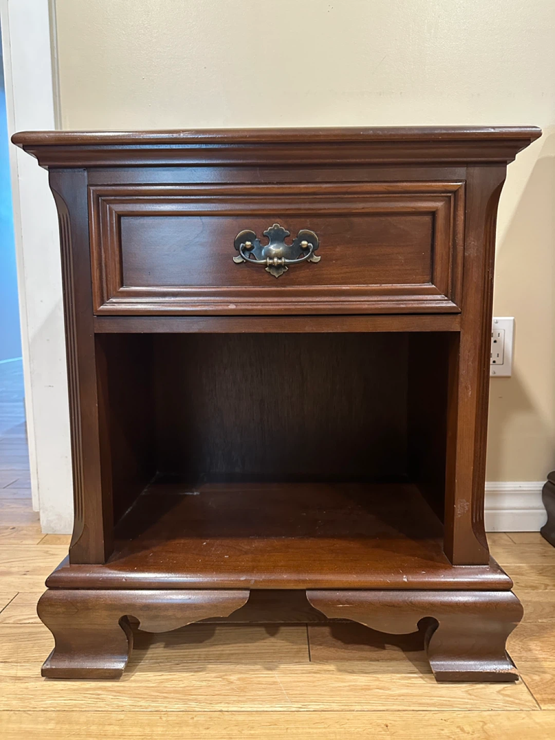 Gibbard Solid Cherry Wood Nightstand (CAN DELIVER)