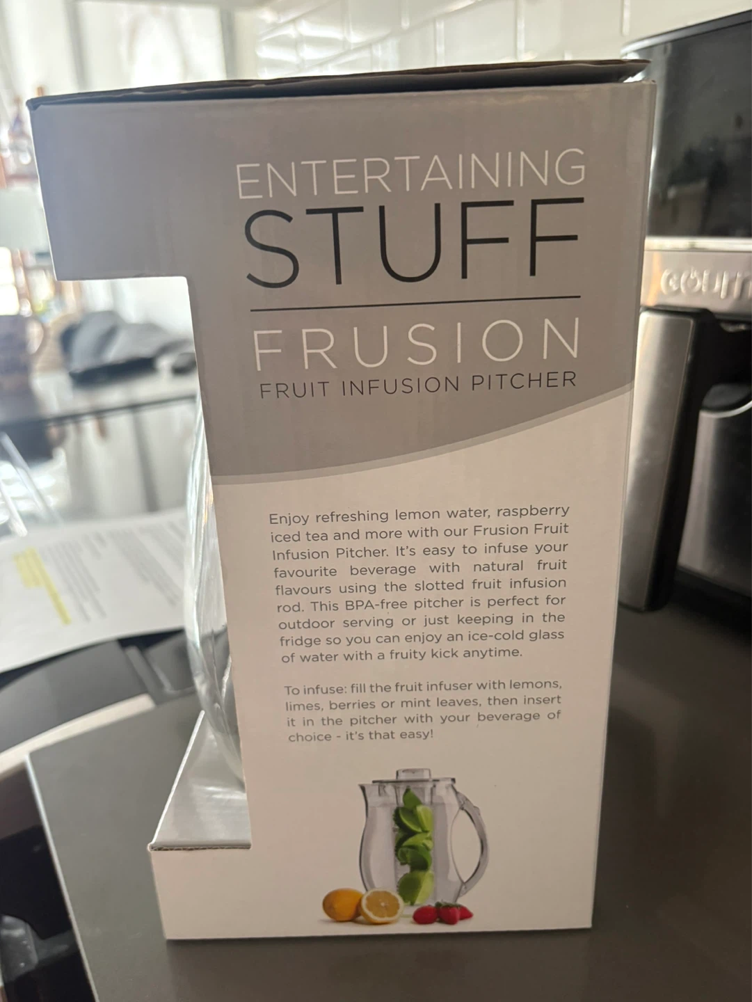 Fruit Infusion Water Pitcher - photo 2