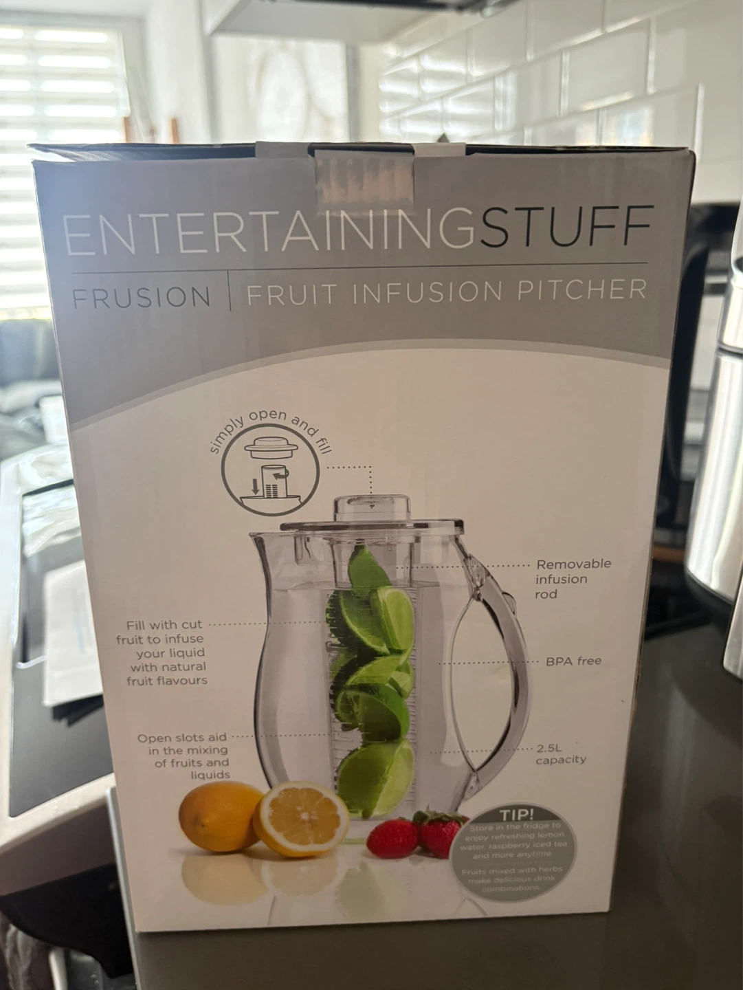 Fruit Infusion Water Pitcher - photo 3