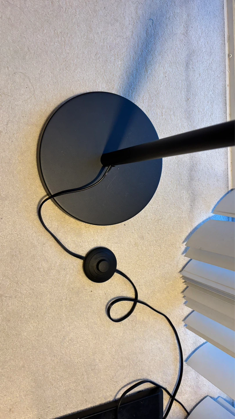 Arc Floor Lamp with Drum Shade - photo 4