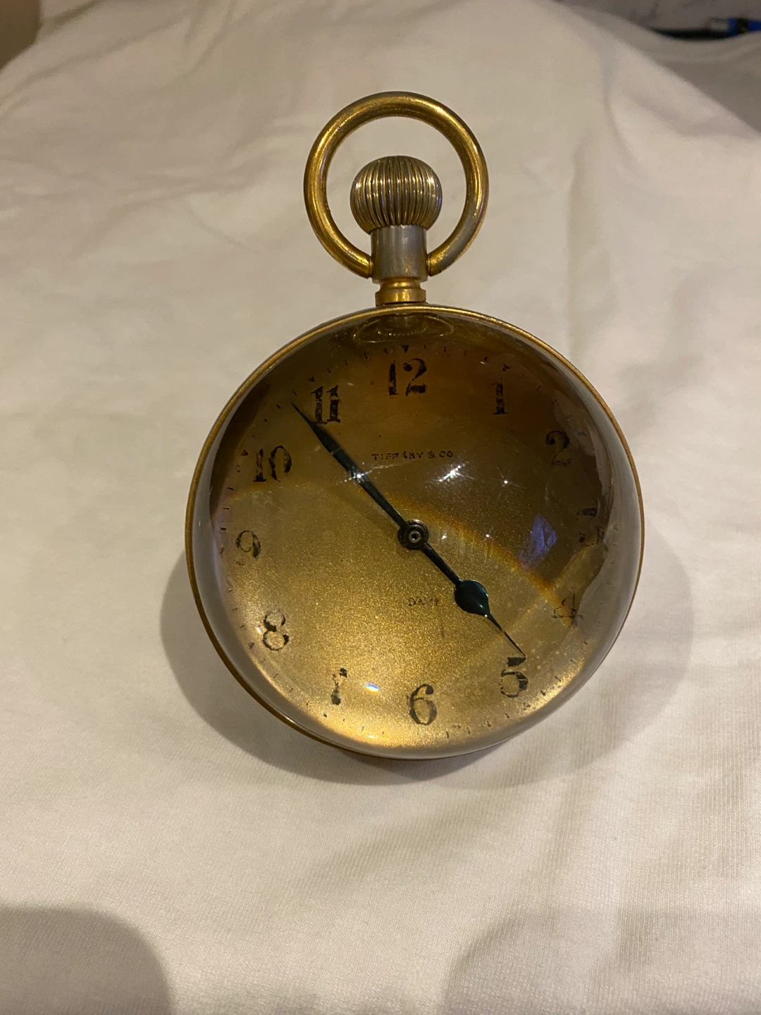 Tiffany & Co. Crystal Desk Clock - photo 3