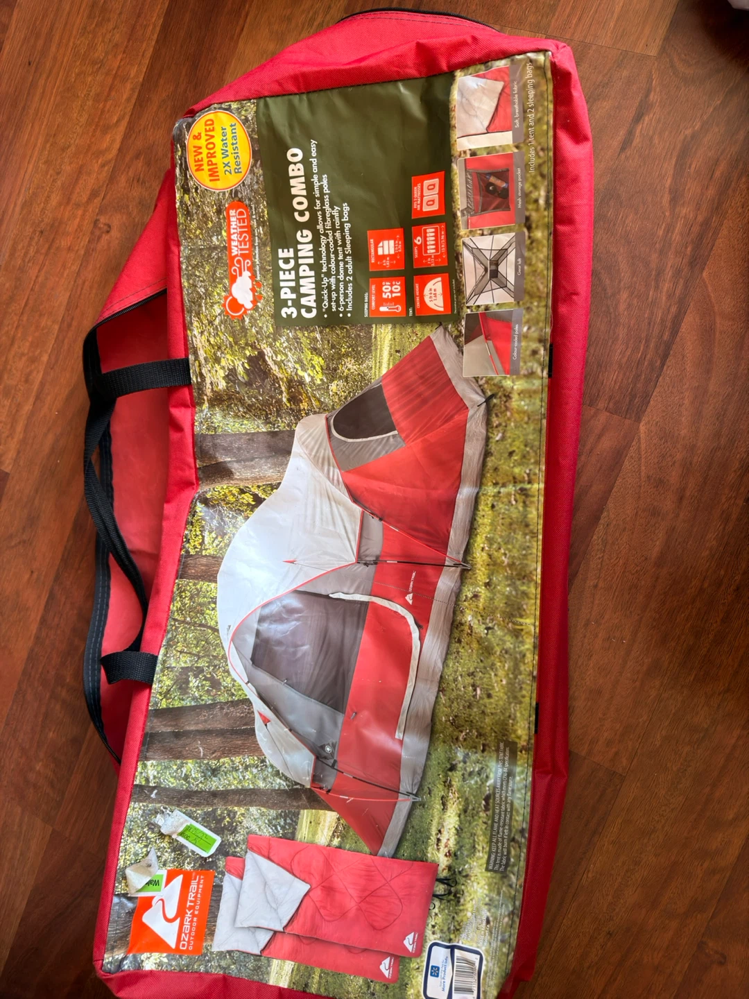 Ozark Trail 3-Piece Camping Combo Tent - photo 3