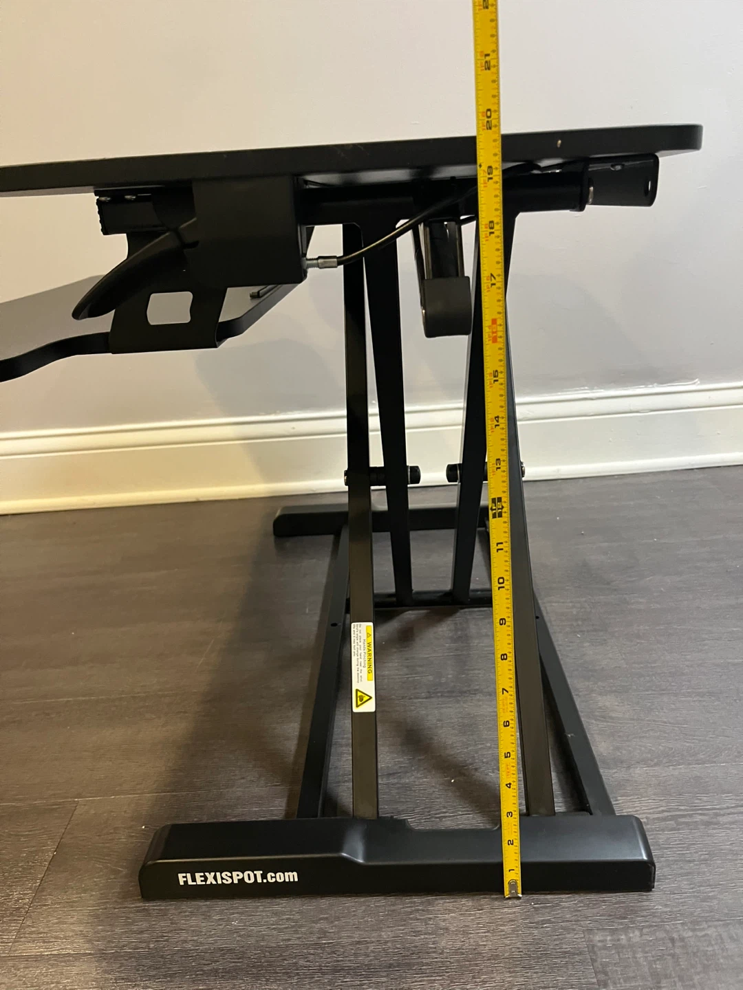 FlexiSpot Standing Desk Converter Black - photo 2