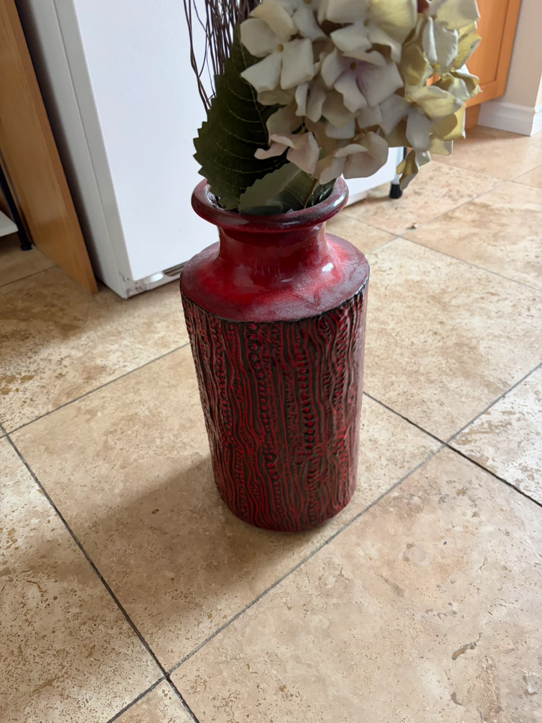 Decorative Vase with Artificial Flowers - photo 2