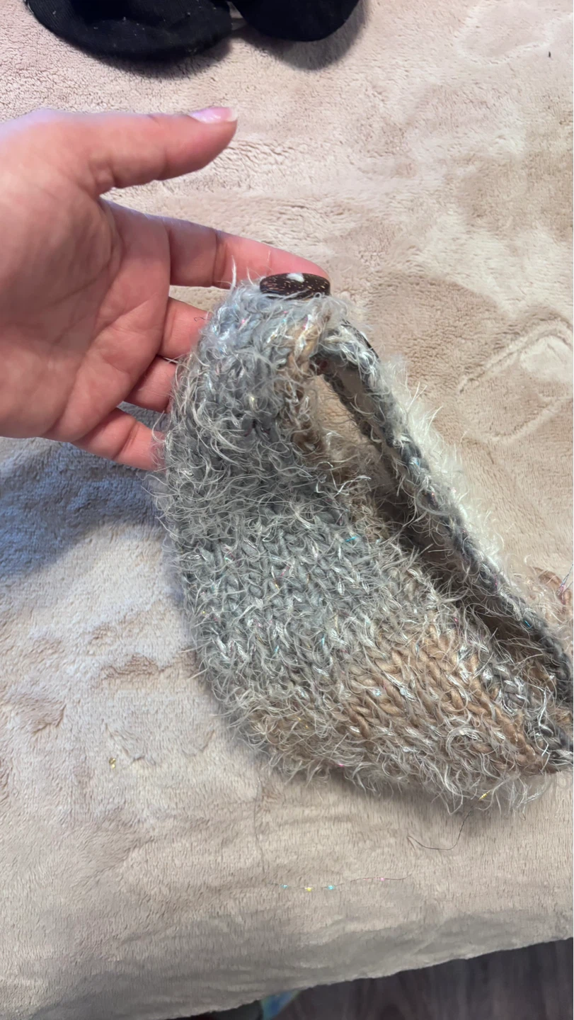 Cozy Knit Headband with Button Detail - photo 2