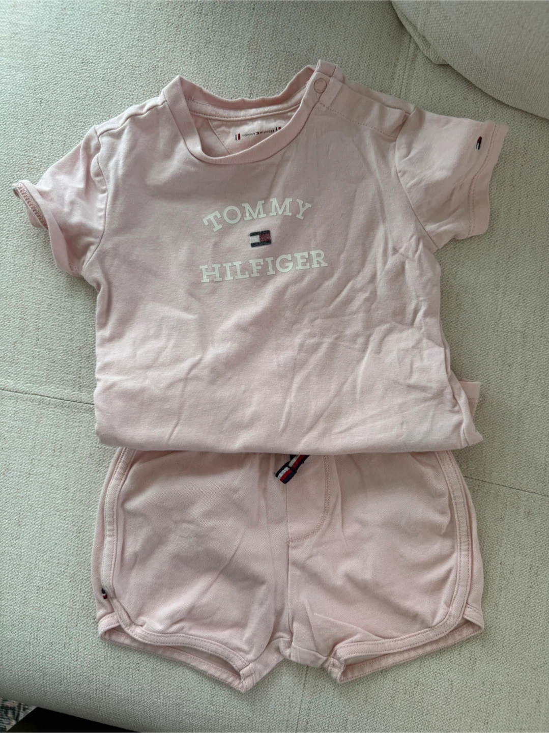 Tommy Hilfiger Baby Pink Set