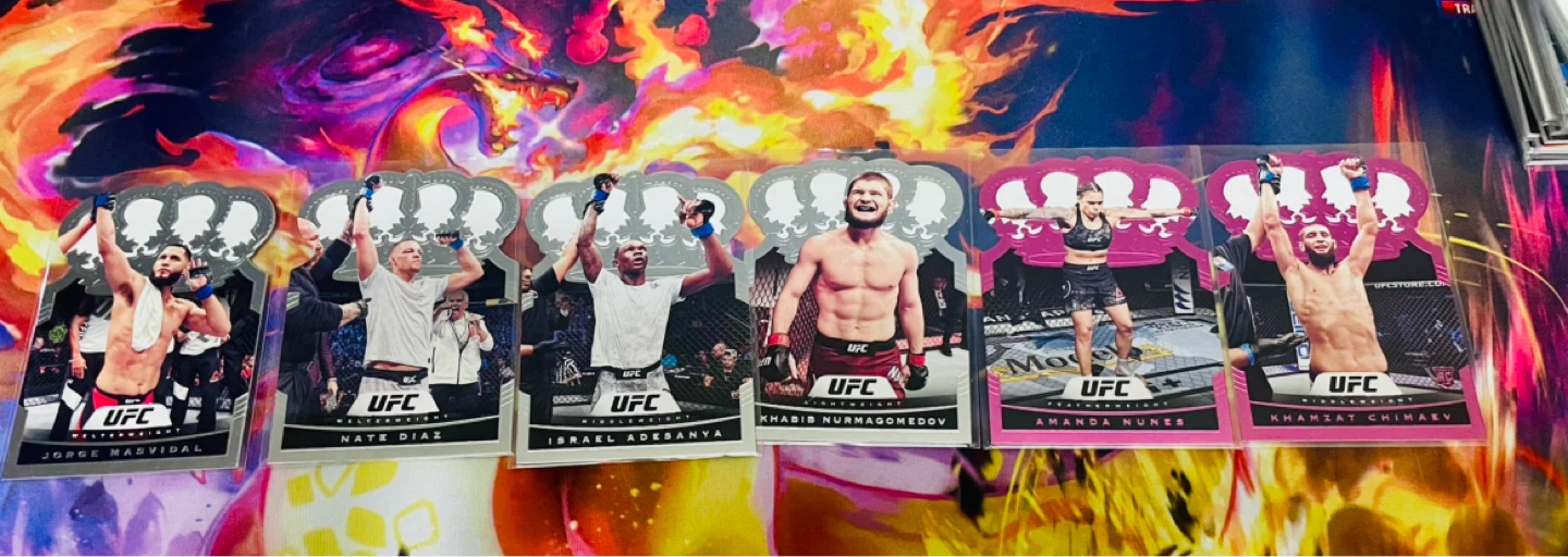 Collection of Autographed NFL and UFC Trading Cards - photo 5