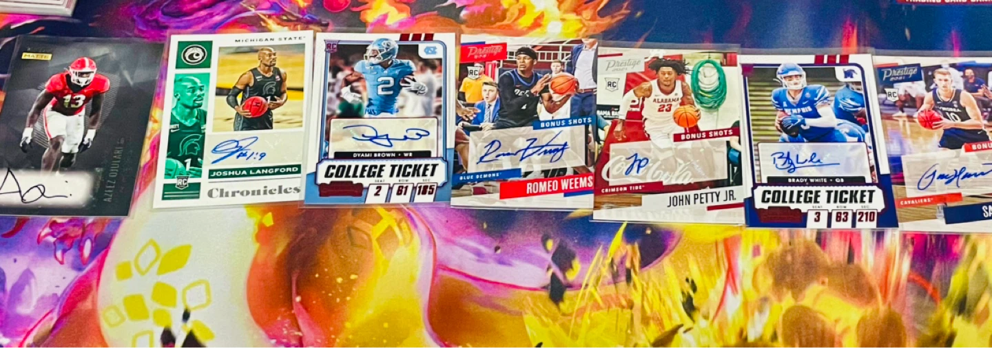 Collection of Autographed NFL and UFC Trading Cards