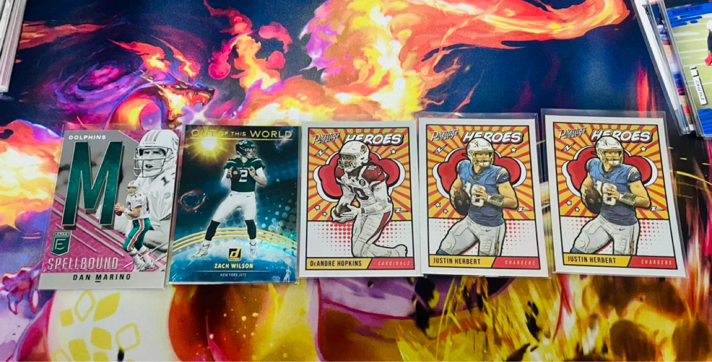 Collection of Autographed NFL and UFC Trading Cards - photo 3