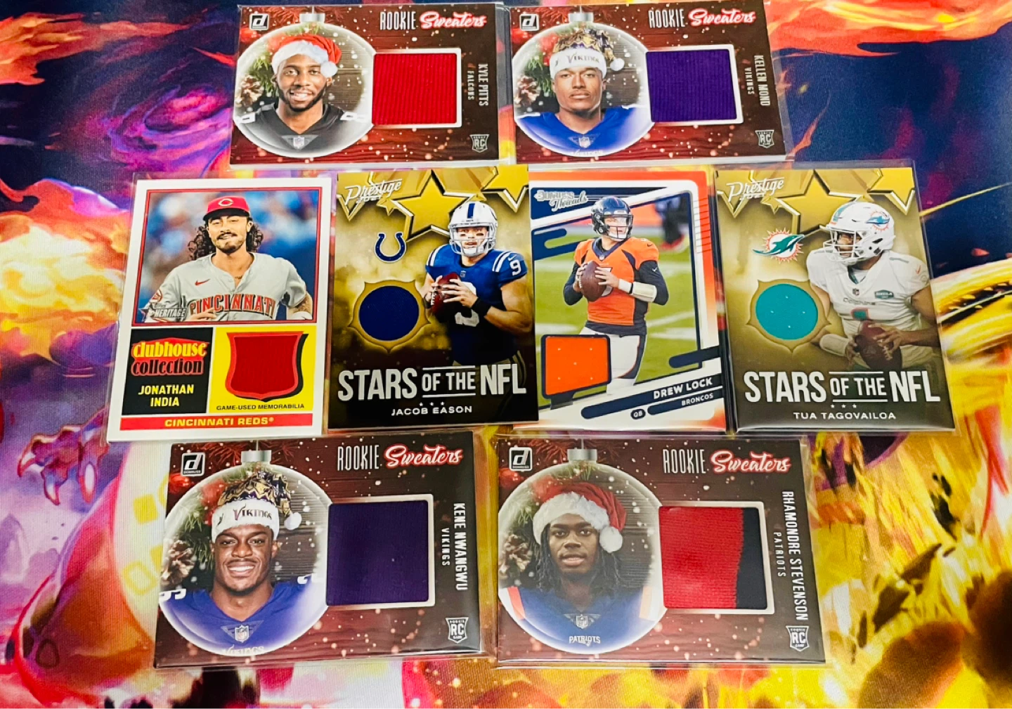 Collection of Autographed NFL and UFC Trading Cards - photo 4