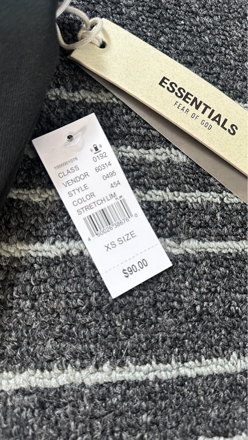 Black ss22 essentials hoodie - photo 4