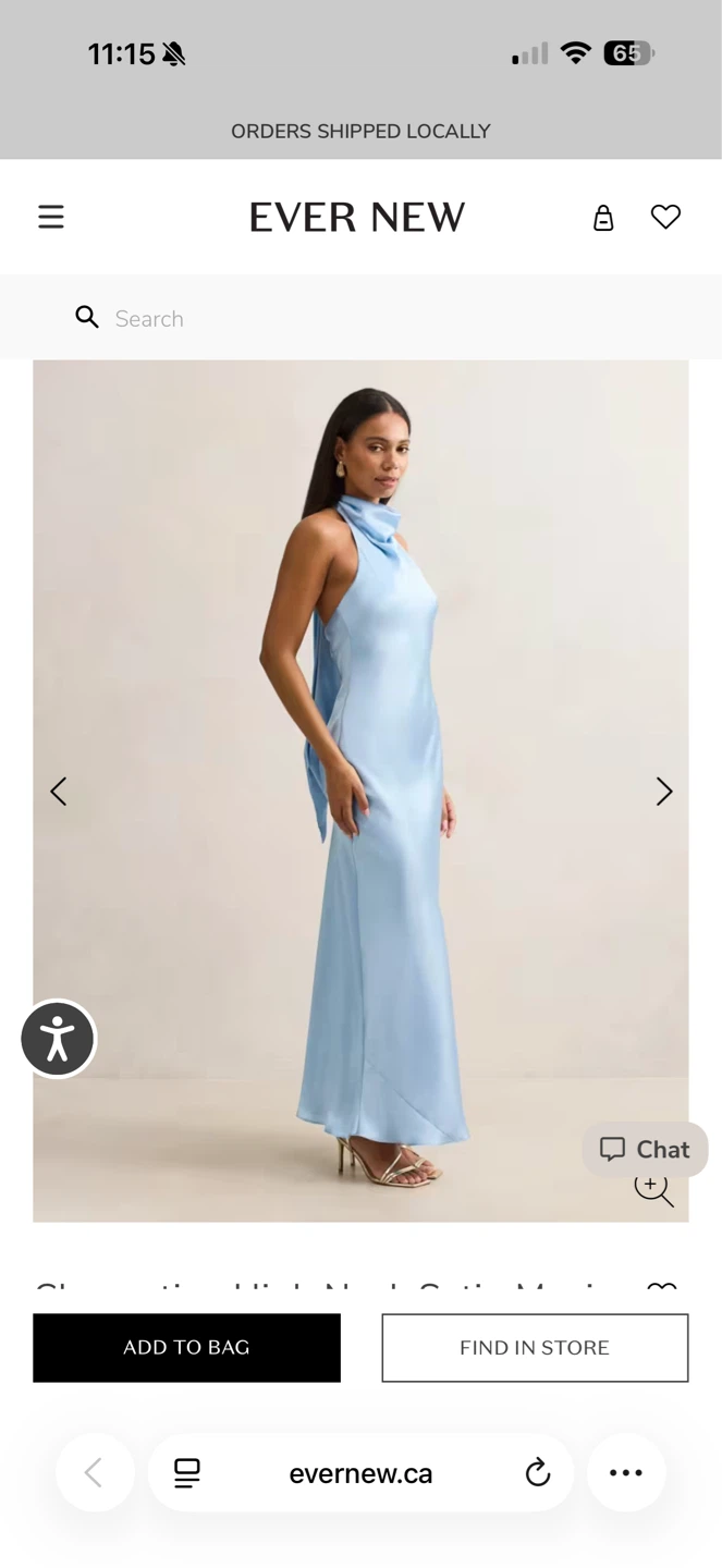 Ever New Clementine High Neck Satin Maxi Dress - photo 2
