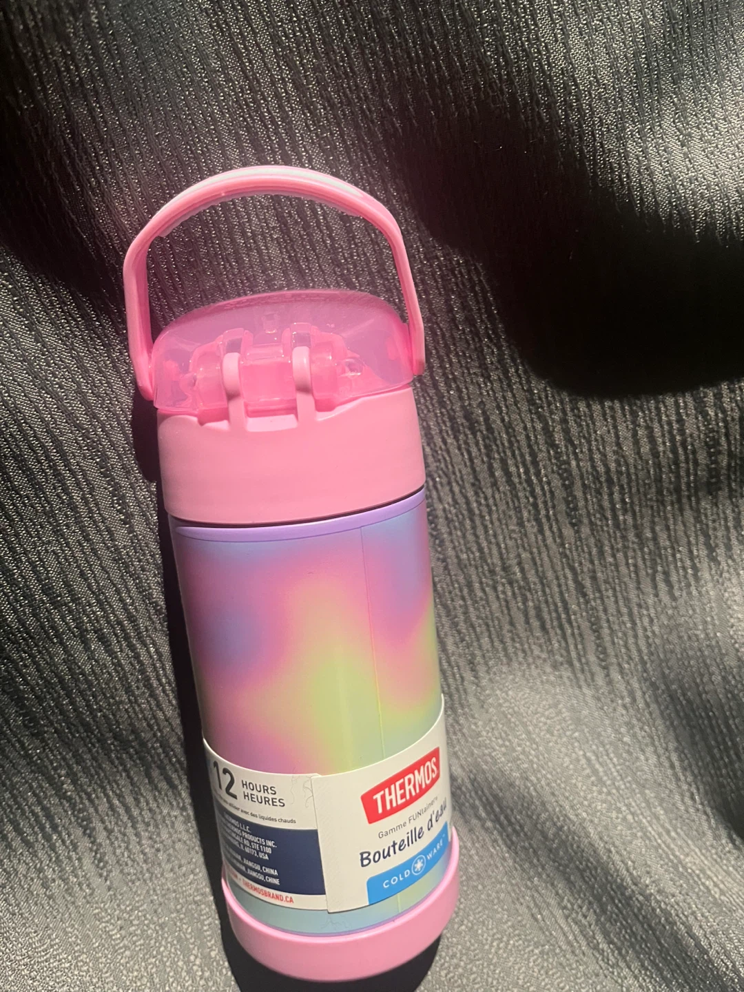 Thermos Funtainer Water Bottle - Pink Swirl - photo 2