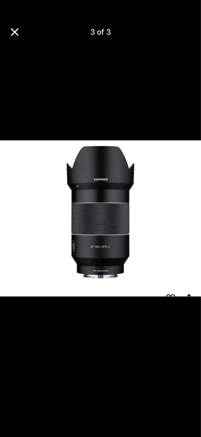 Samyang AF 35mm F1.4 FE II Lens