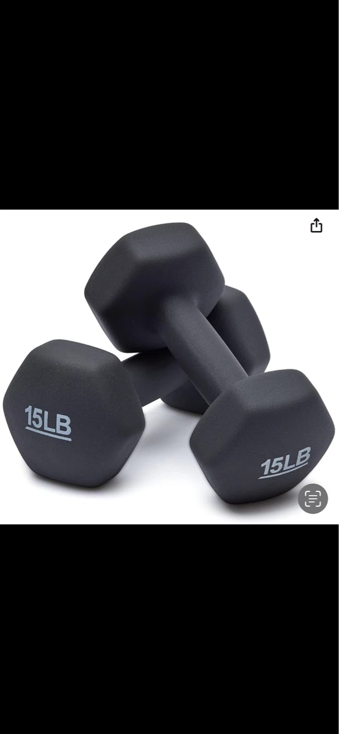 15 LB Dumbbells (Pair)
