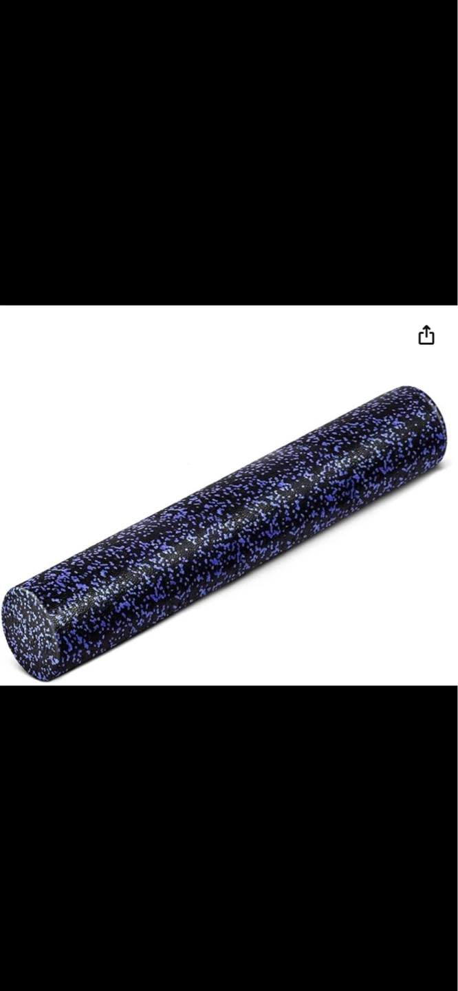 Textured Foam Roller - Purple Speckled