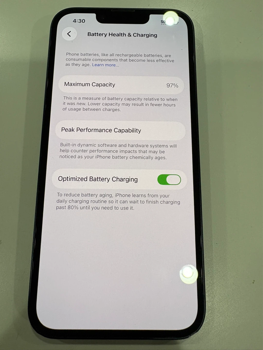 iPhone 14 128GB Midnight Unlocked - 97% Battery - Like New - photo 3