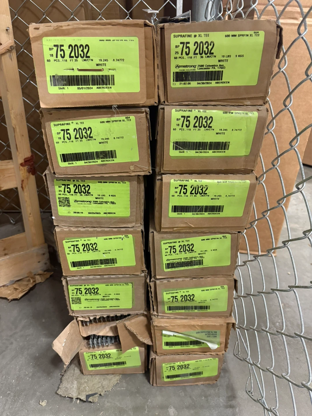 Armstrong BP 75 2032 Suprafine XL Tee Ceiling Grid 118 FT White - photo 3