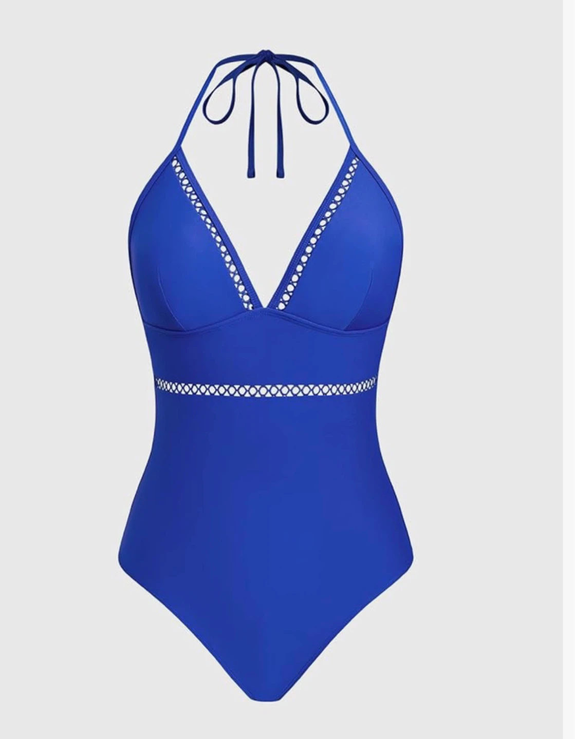 Blue Halter One-Piece Swimsuit (BNWT) - photo 4
