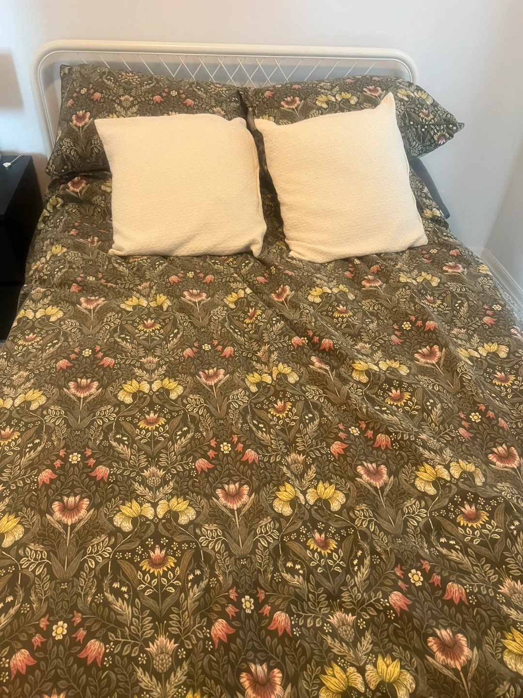 IKEA Double bed frame + mattress