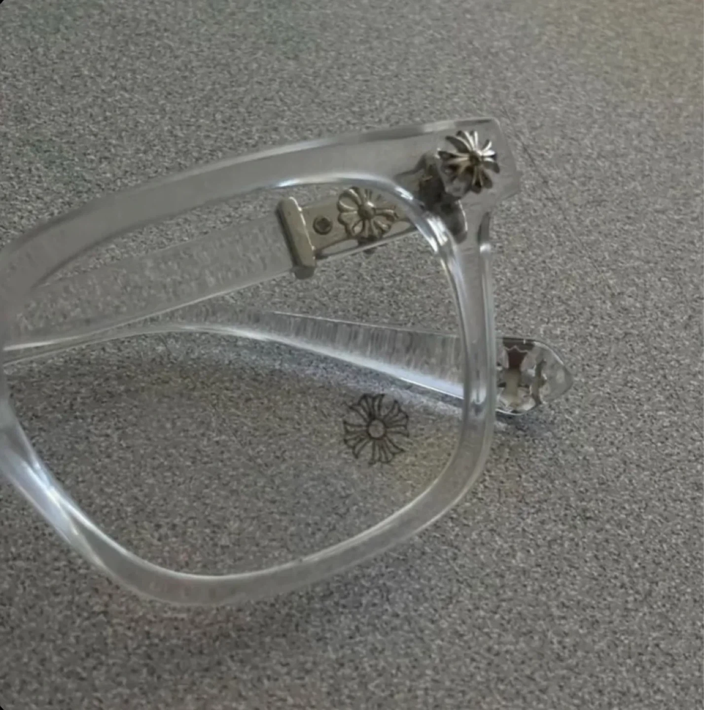 Chrome Hearts Clear Glasses - photo 2