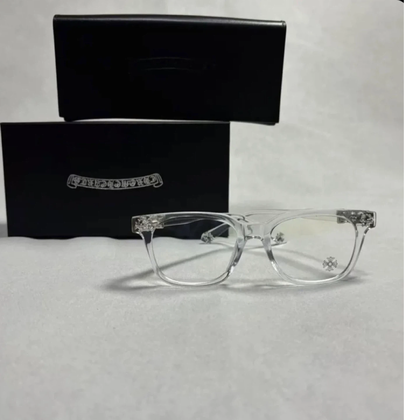 Chrome Hearts Clear Glasses - photo 3