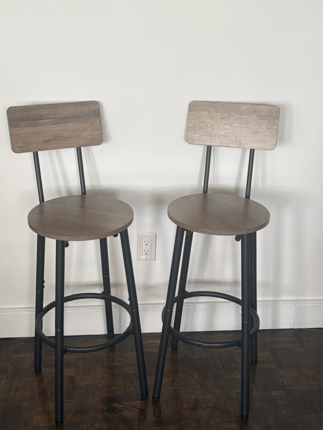 Set of 2 Bar Stools