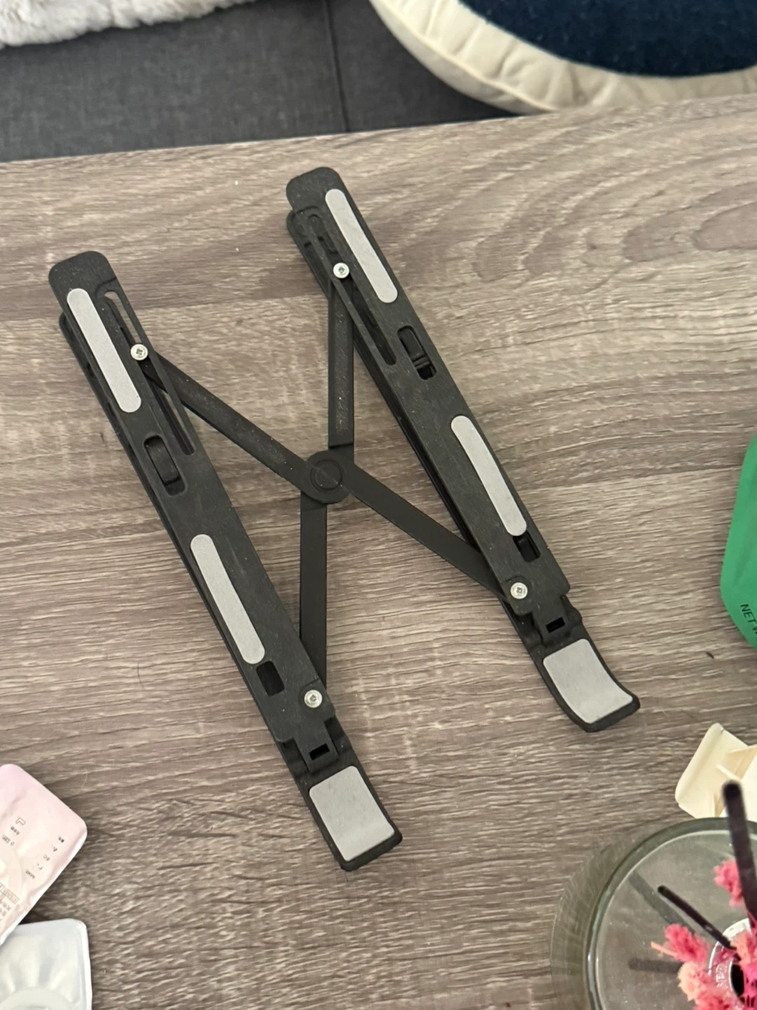 Black Folding Laptop Stand