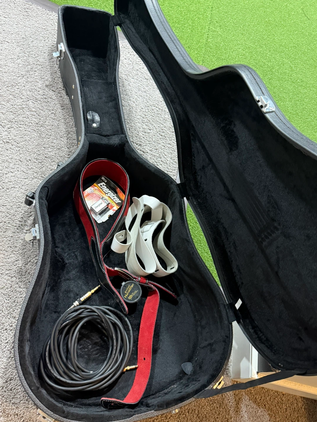 Fender black Acoustic Guitar - photo 3