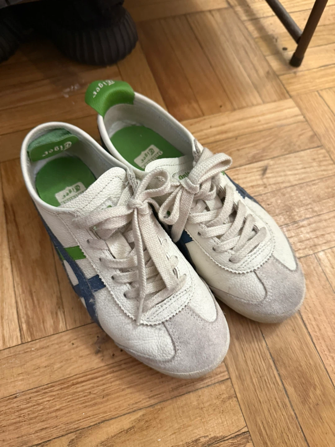 Onitsuka Tiger Mexico 66 Sneakers - White/Green/Blue