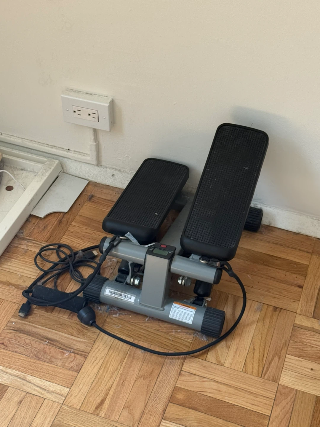 Stair Stepper with Resistance Bands