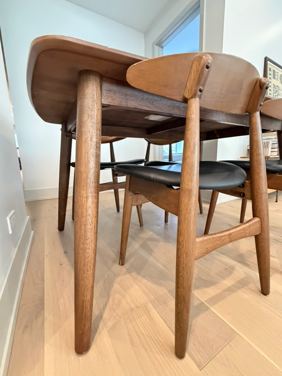 Mid-Century Dining Set - Table + 4 Chairs - photo 4