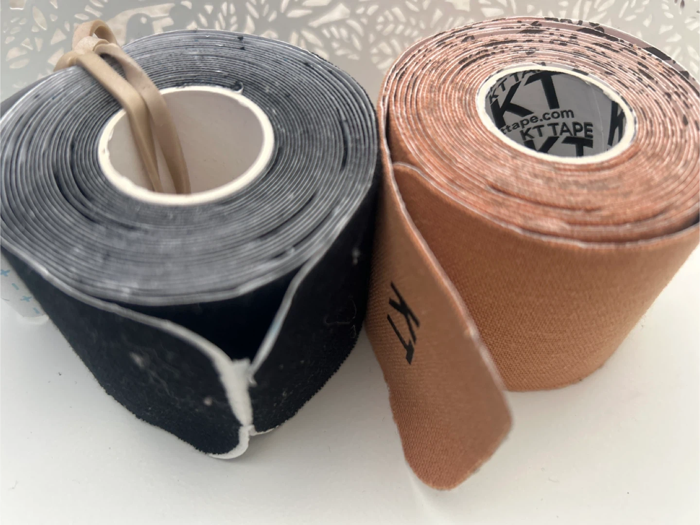 KT Tape Kinesiology Tape - Black & Beige