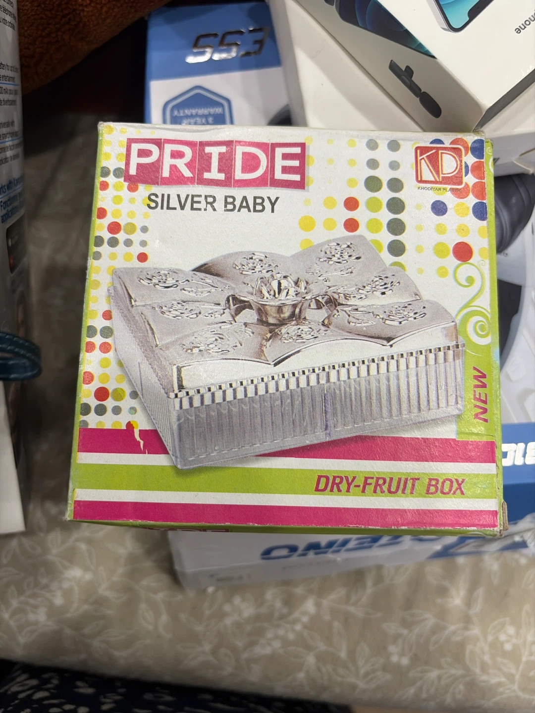 Pride Silver Baby Dry Fruit Box