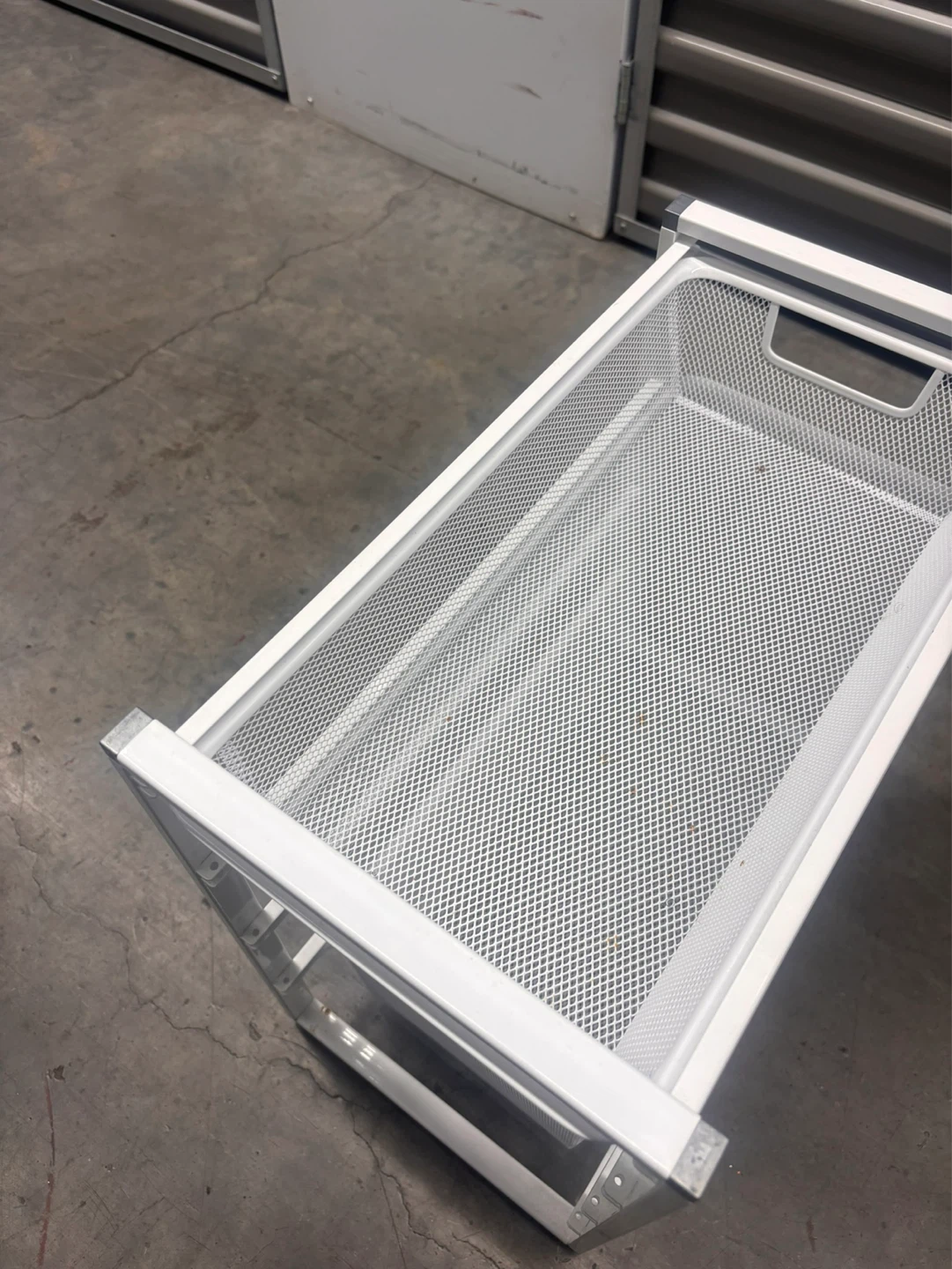 Elfa Mesh 2-Drawer Unit (Container Store)