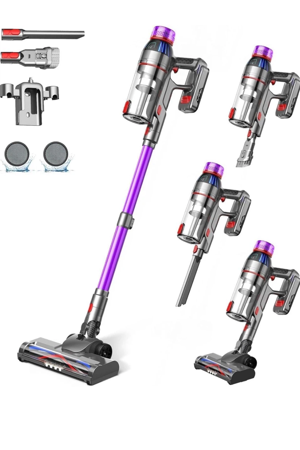 Cordless Stick Vacuum Cleaner with Accessories