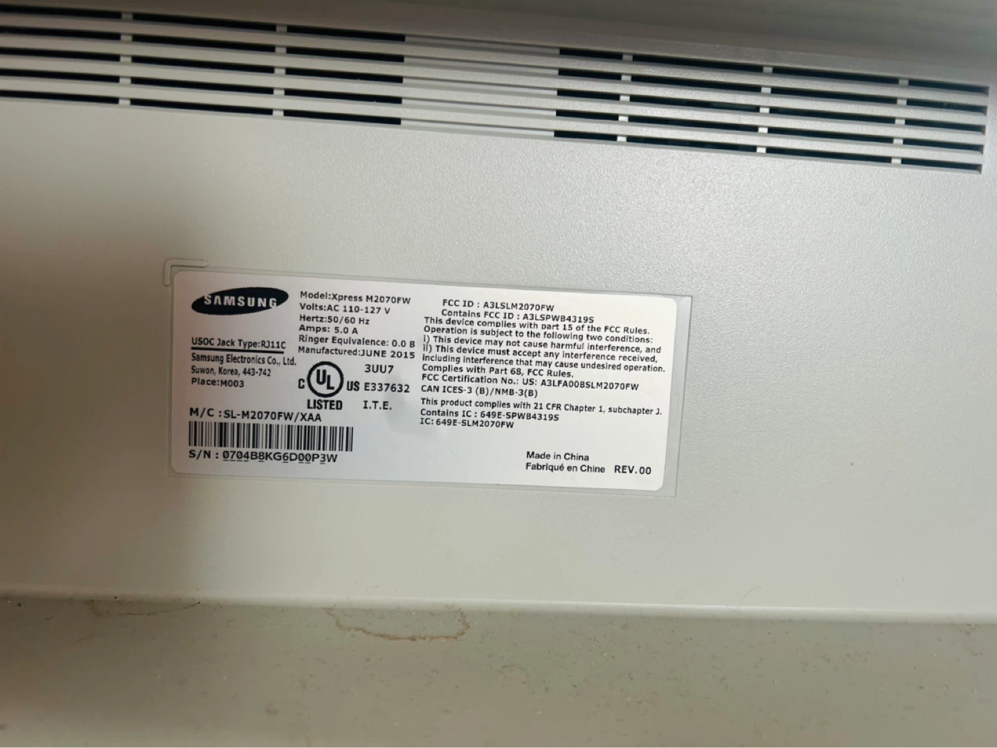 Samsung Printer with Scanner Copier - photo 4