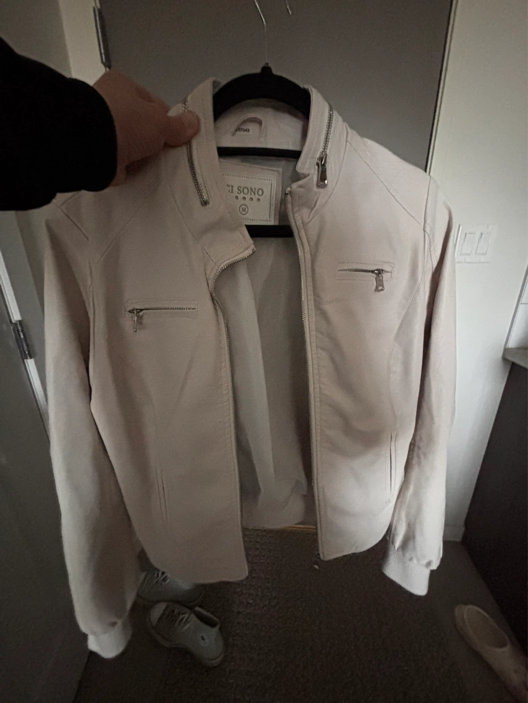 CI SONO Faux Leather Jacket - Women's Size M