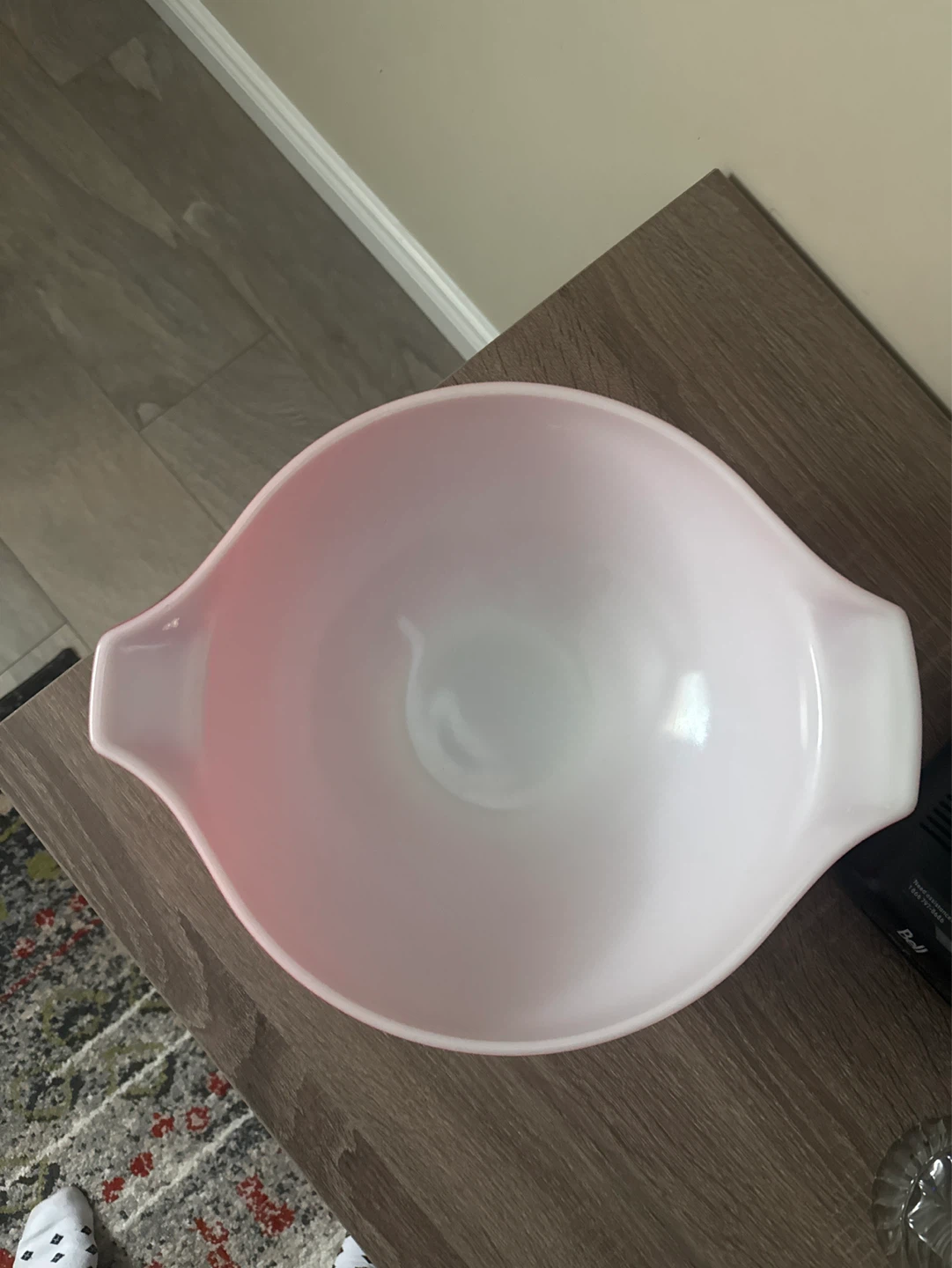 VINTAGE 4 Quart Pyrex Red Cinderella Nesting Bowl - photo 2