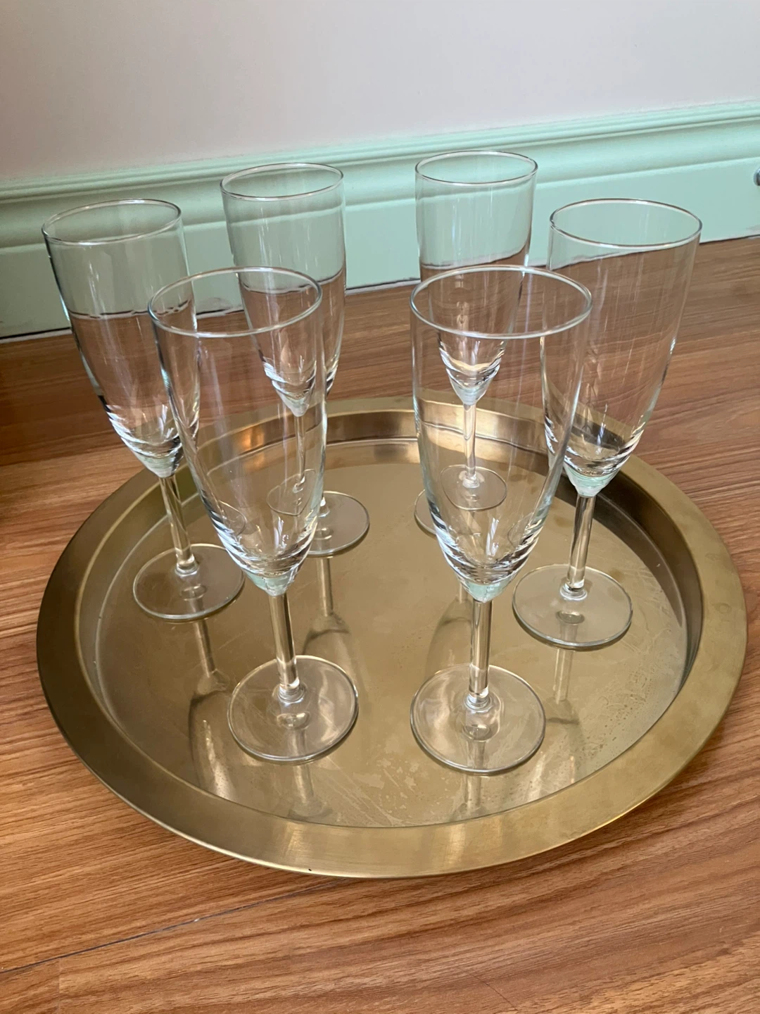 Champagne flutes