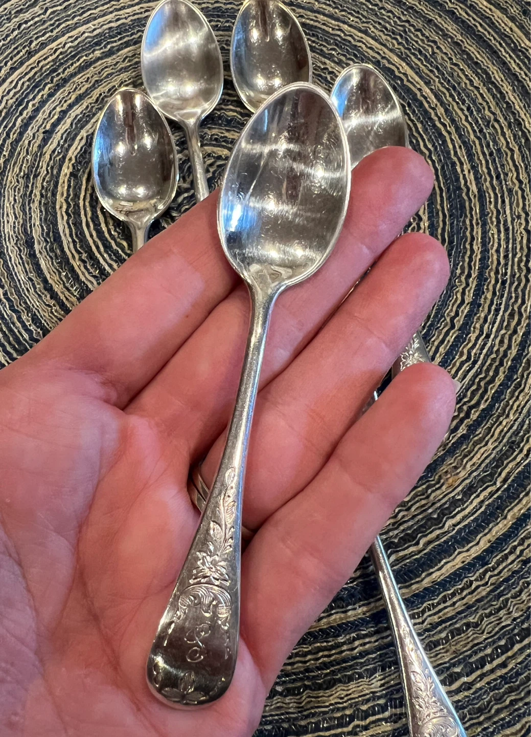 Vintage Birks Regency Plate Spoons - photo 3