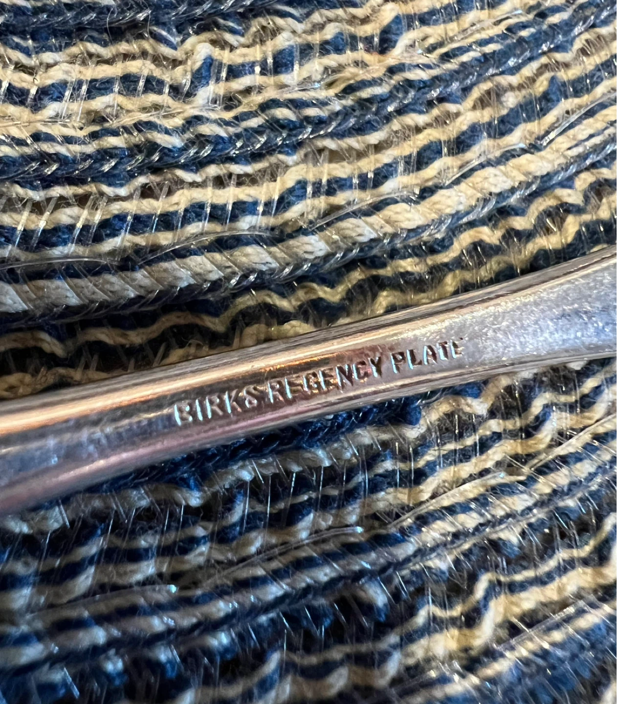 Vintage Birks Regency Plate Spoons - photo 4