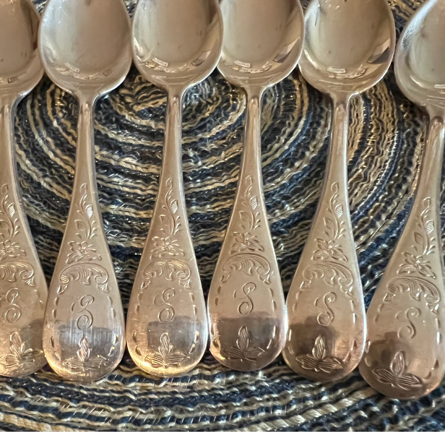 Vintage Birks Regency Plate Spoons - photo 5