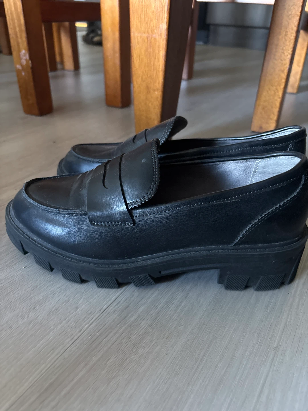 Black Chunky Loafers - photo 2