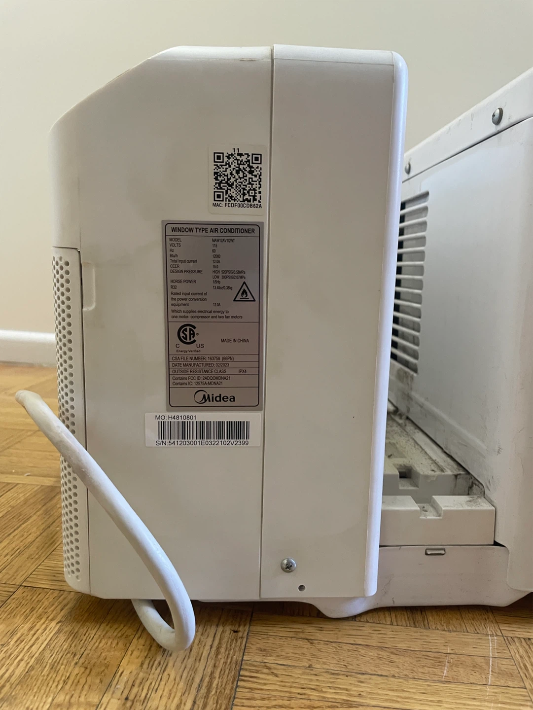 Midea MAW Window Air Conditioner - 8000 BTU - photo 3