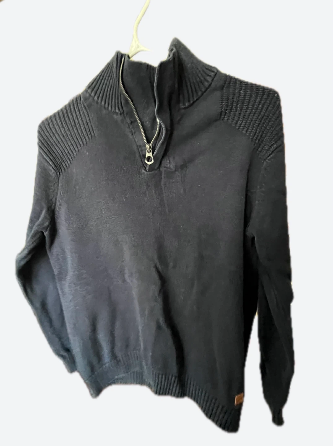 Boys Zara Knitwear 1/4 Zip Sweater size 13-14 Years