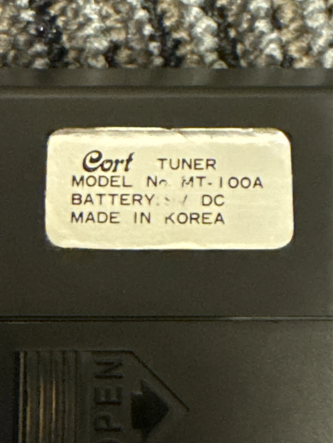 Cort MT-100A Quartz Guitar Tuner - photo 4