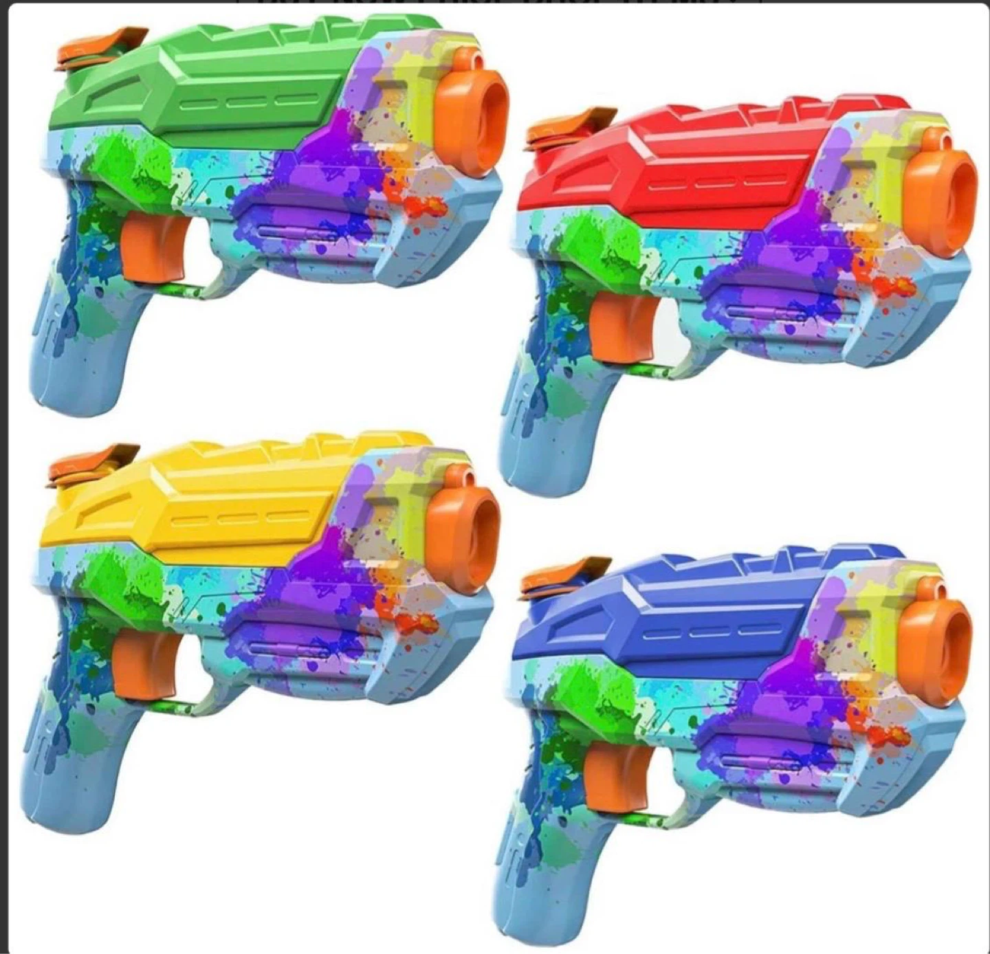 ZEBNITA Water Gun Gel Blaster - 4 Pack