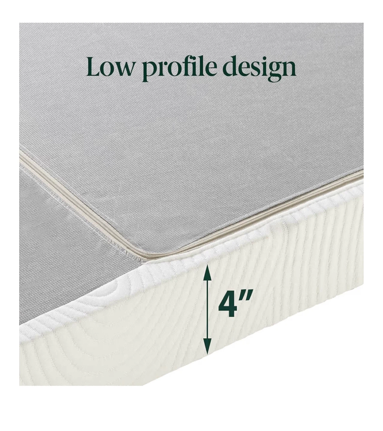 Queen Size 4" Low Profile Box Spring (FOLDABLE) - photo 5
